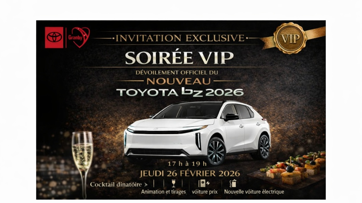 Dévoilement du Nouveau Toyota BZ 2026