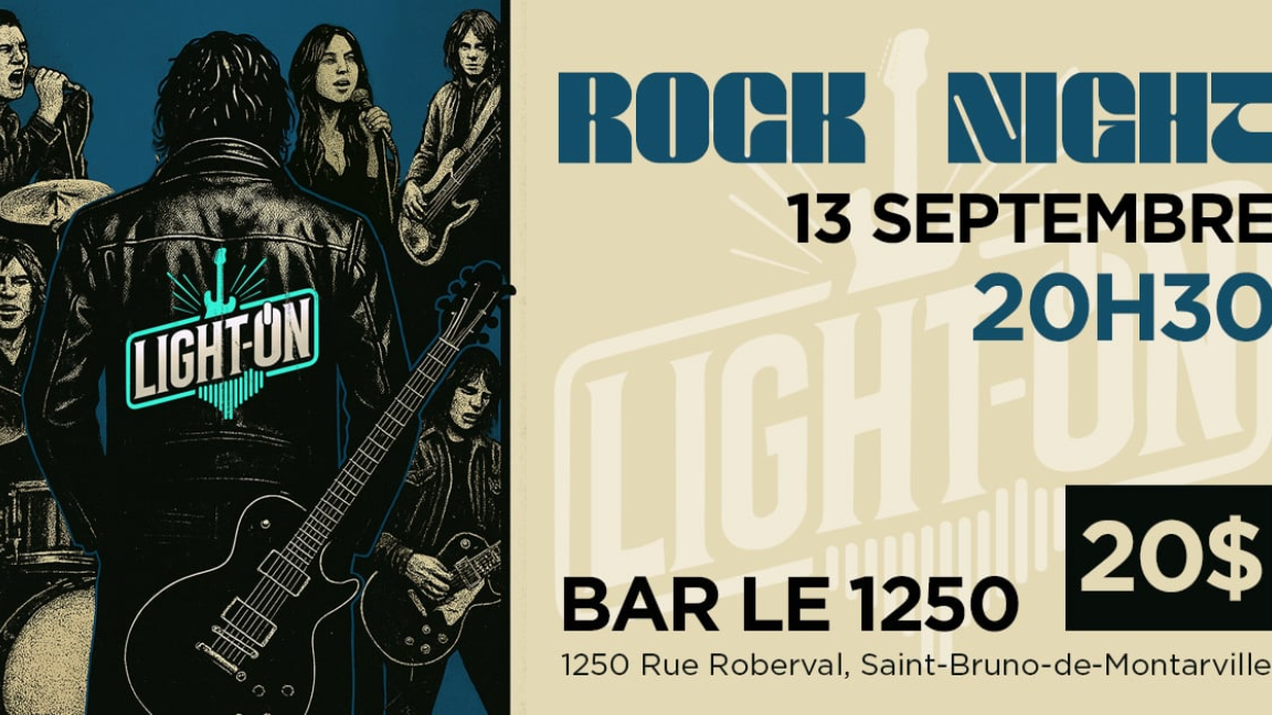 Soirée Rock avec Light On !