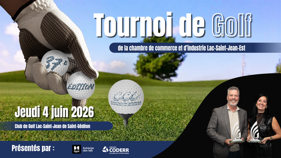 Tournoi de golf de la Chambre de commerce et d'industrie Lac-Saint-Jean-Est