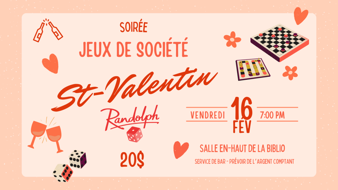 Soirée jeux de société