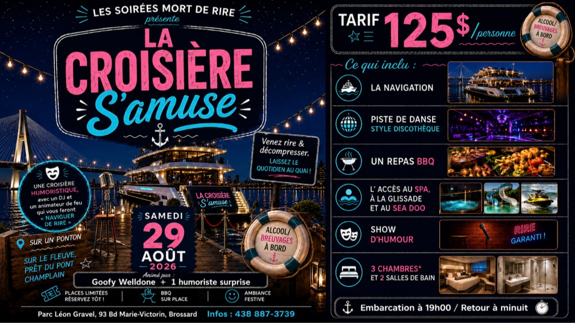 La croisière s’amuse