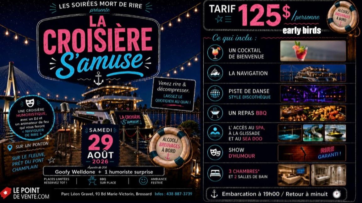 La croisière s’amuse