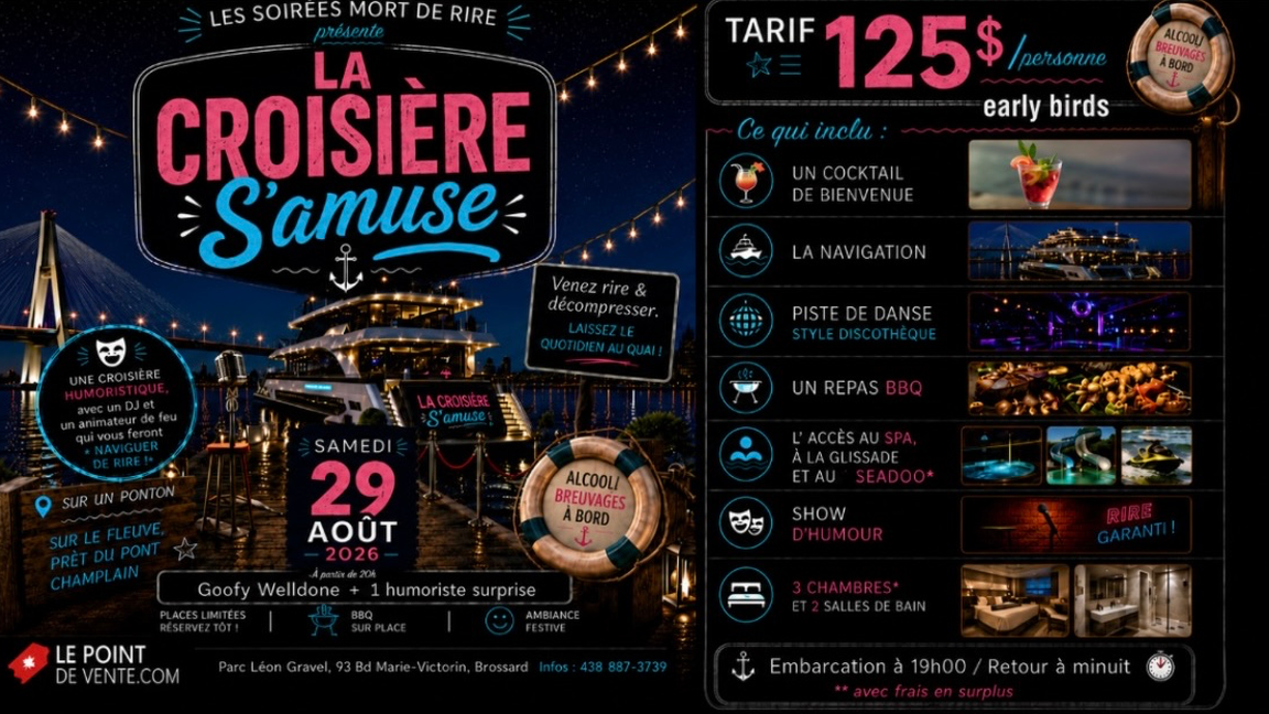La croisière s’amuse