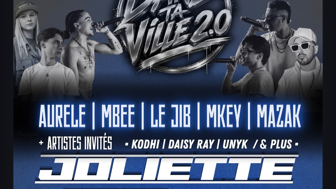 Show Hip Hop « DANS TA VILLE » 2.0 avec Aurèle , Mbee , Mkey , Mazak & Le Jib