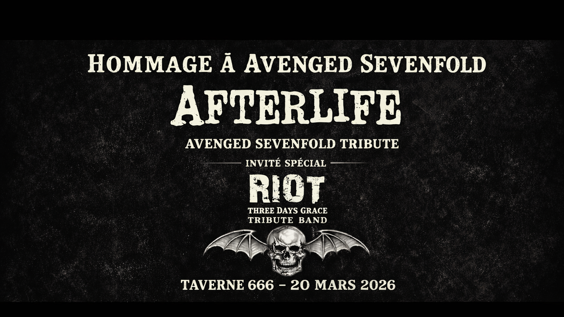 Hommage à Avenged Sevenfold à la Taverne 666