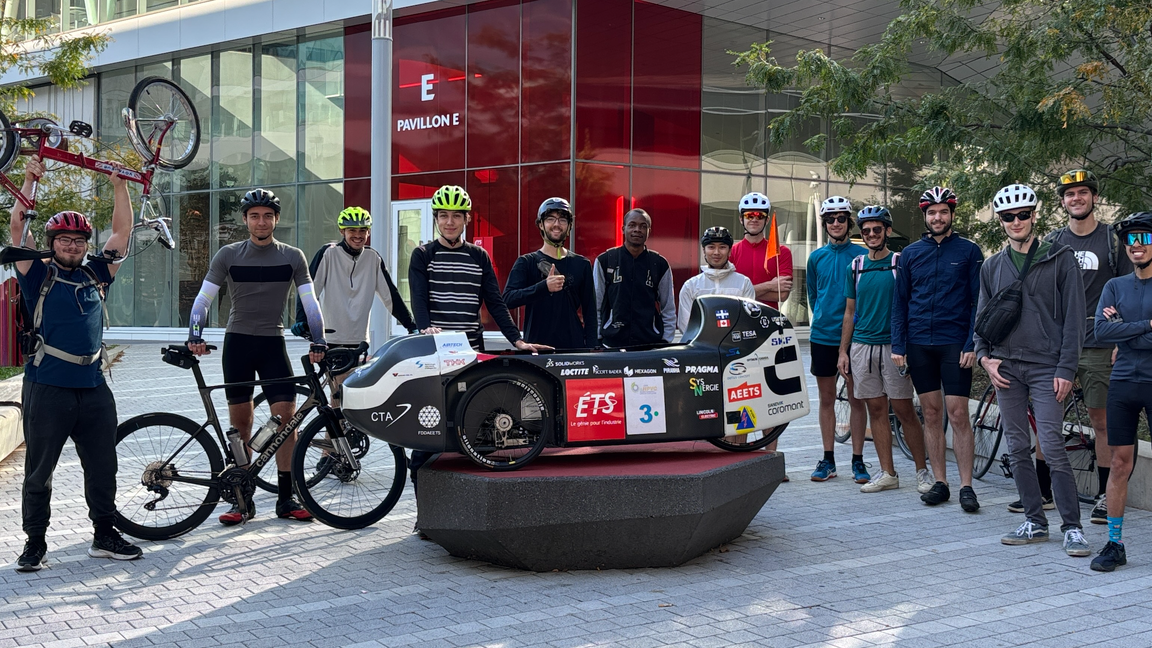 Sortie de vélo - Circuit Gilles-Villeneuve