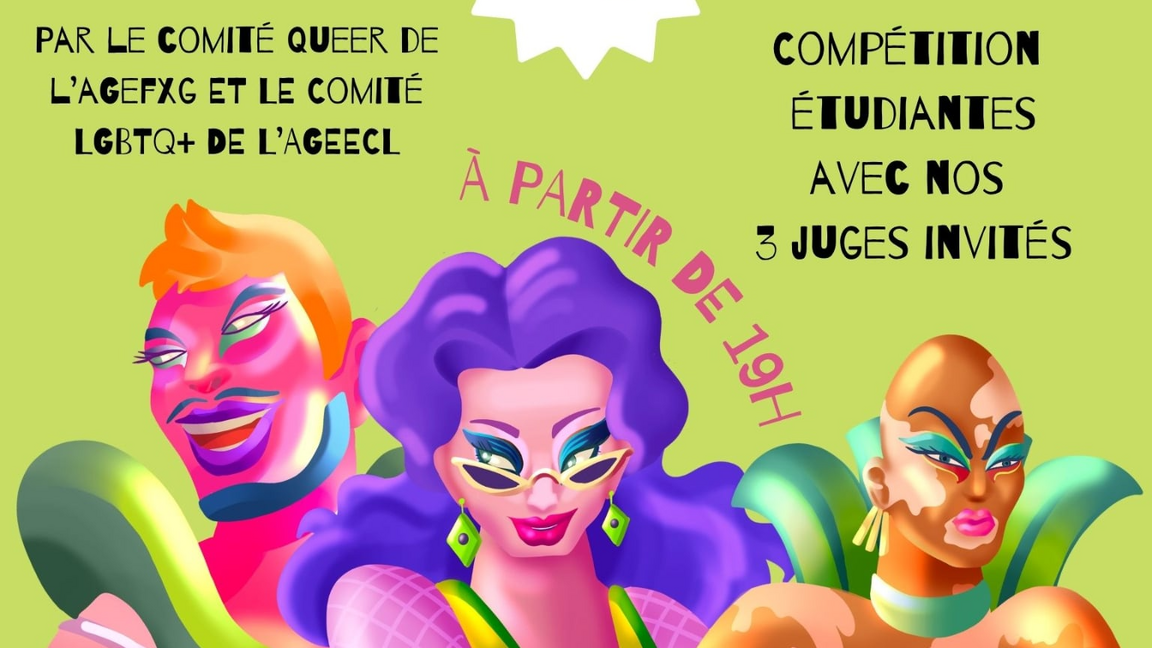 Spectacle Drag Show Garneau a Limoilou