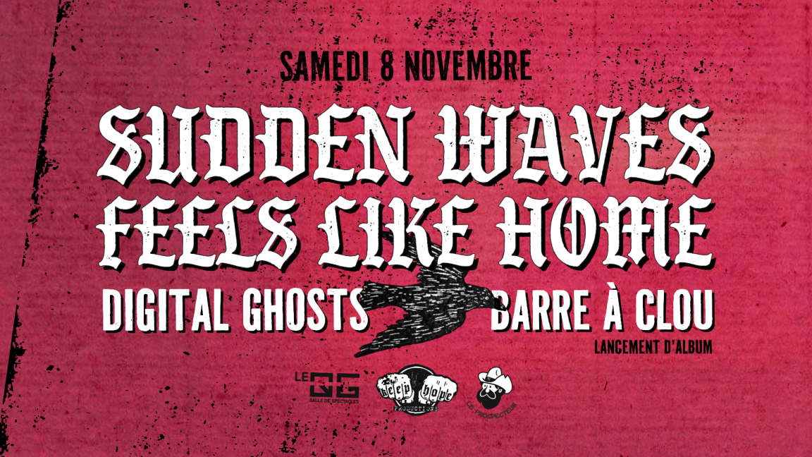 Sudden Waves @ Le QG