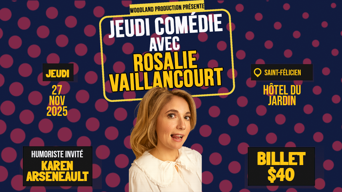 Jeudi Comédie Avec Rosalie