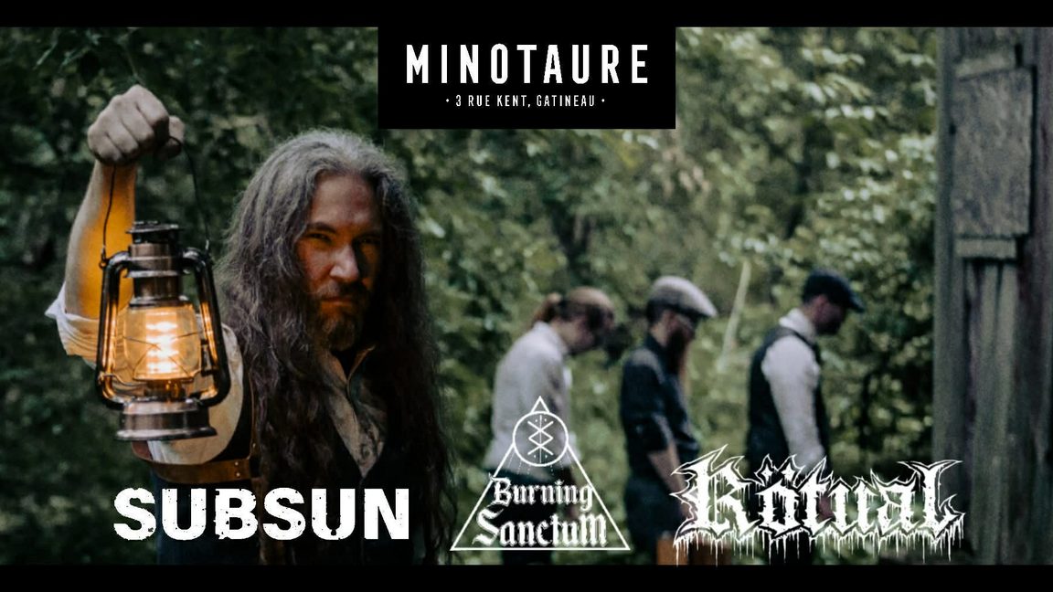 Lançement de Rötual avec Burning Sanctum et Subsun