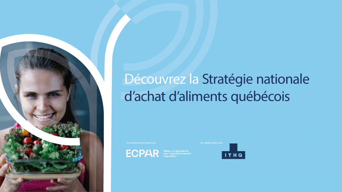 Découvrez la Stratégie nationale d'achat d'aliments québécois
