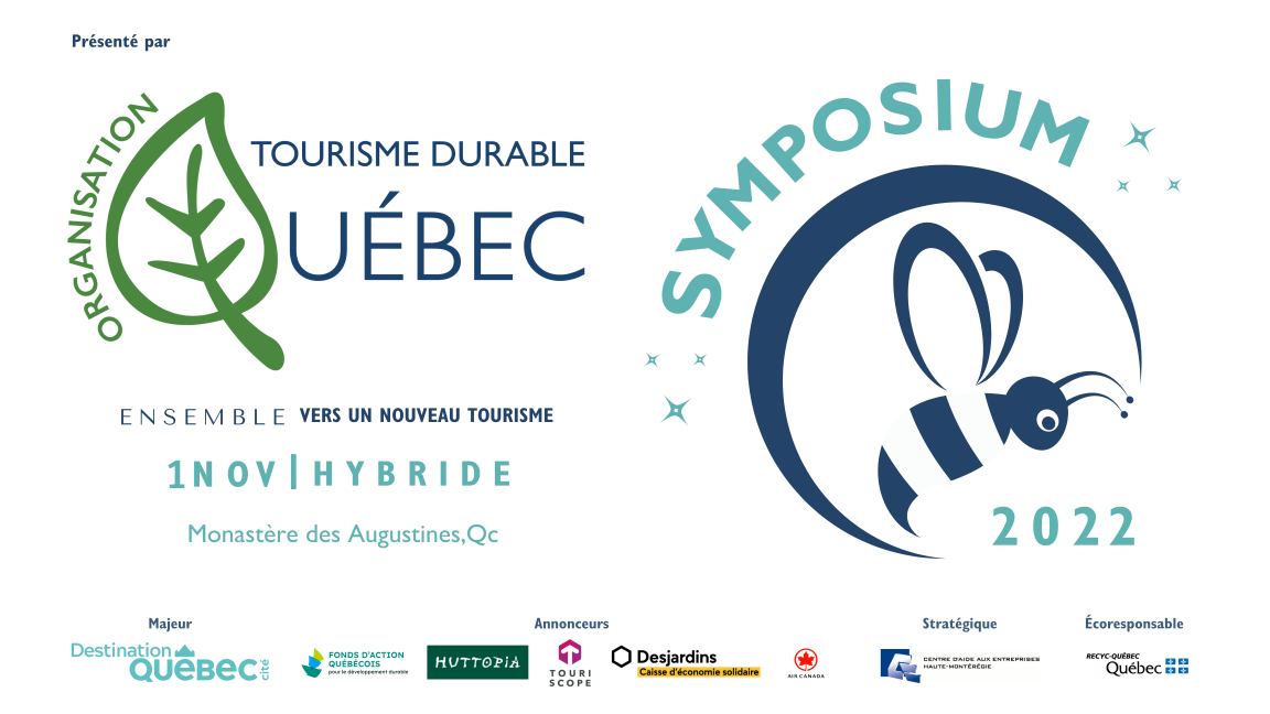 Symposium 2022 - Tourisme durable Québec - Virtuel