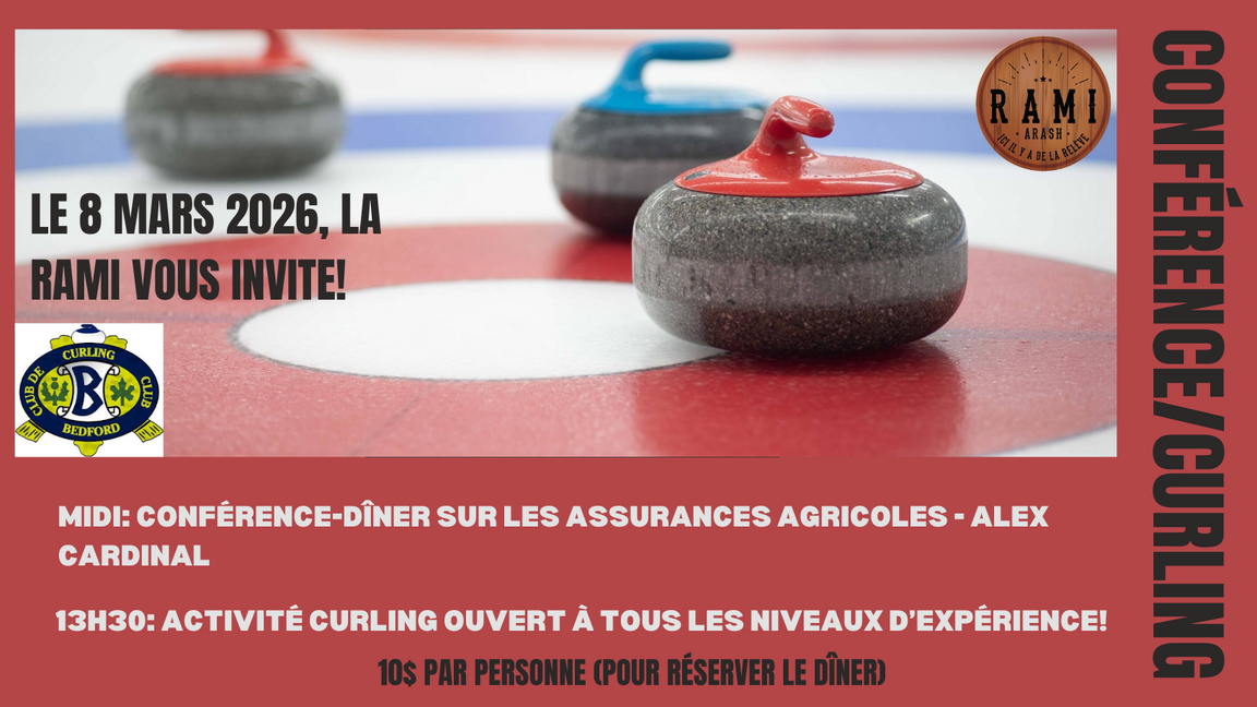 Dîner conférence et Curling RAMI 2026