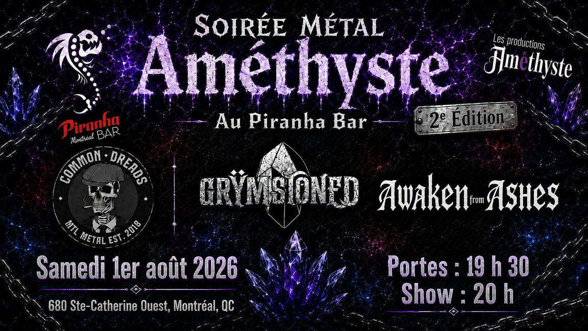 grymstoned /common dreads / awaken from ashes