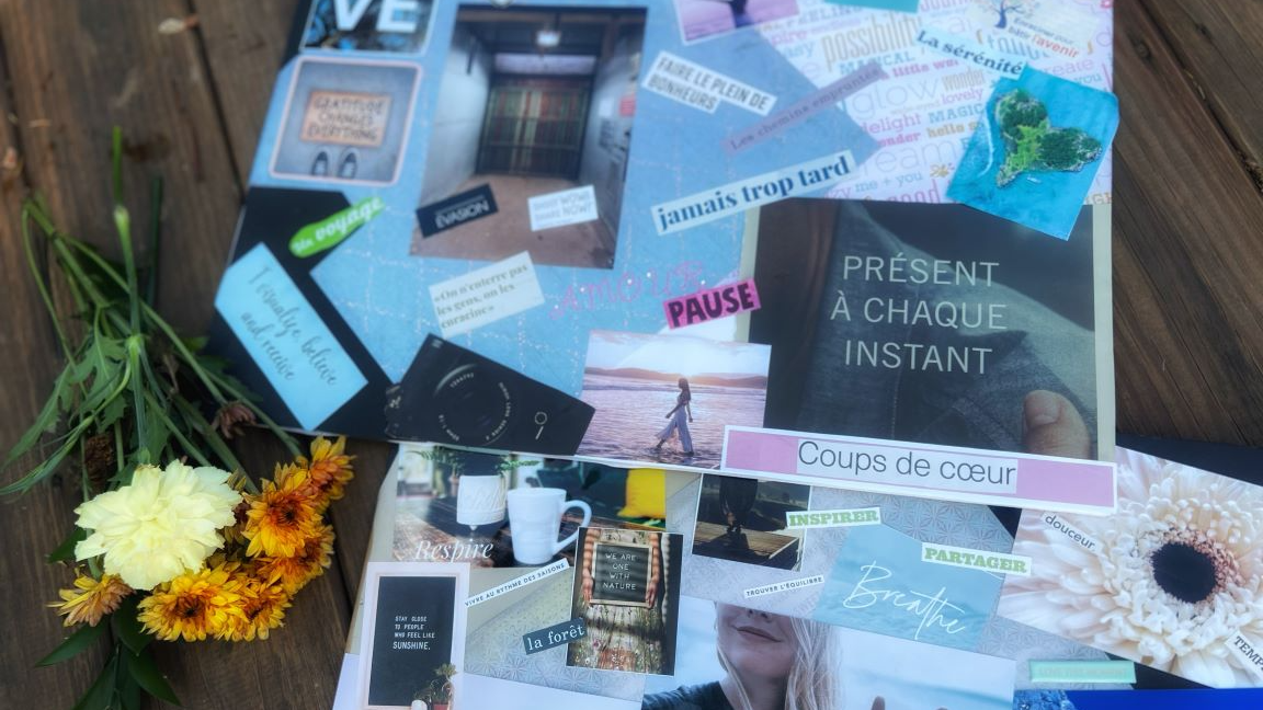 Atelier de visionboard avec Édith Laliberté (10 h à 12 h)