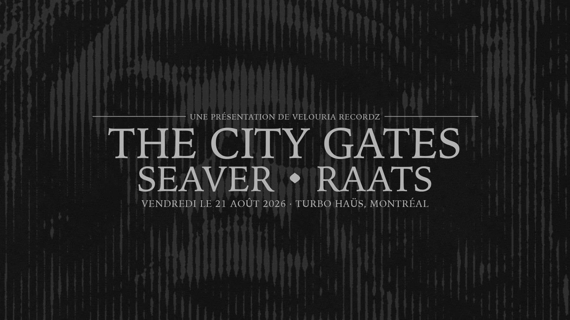 THE CITY GATES + SEAVER + RAATS Live au Turbo Haus
