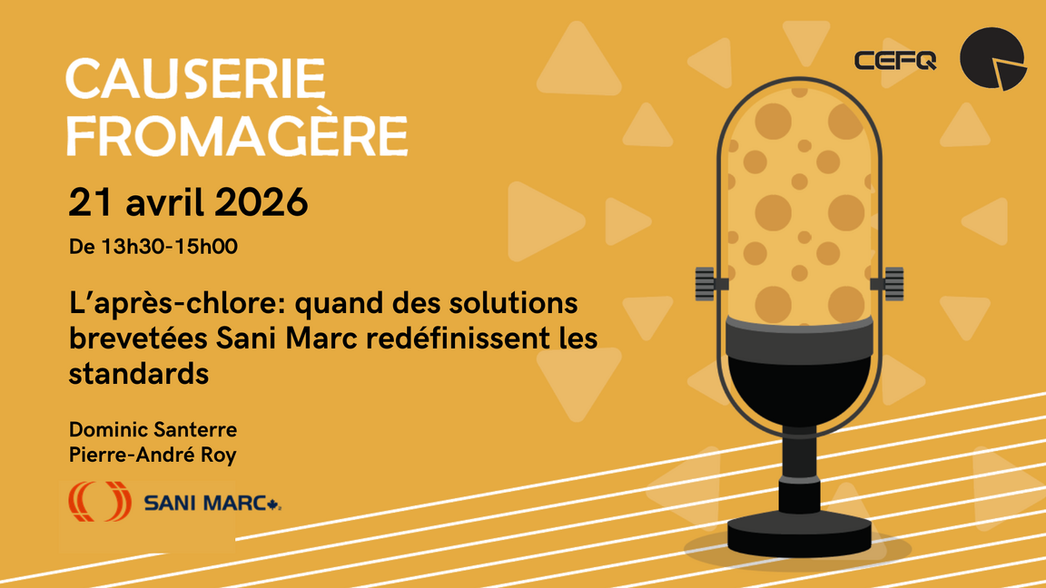 Causerie fromagère - L’après-chlore : quand des solutions brevetées Sani Marc redéfinissent les standards