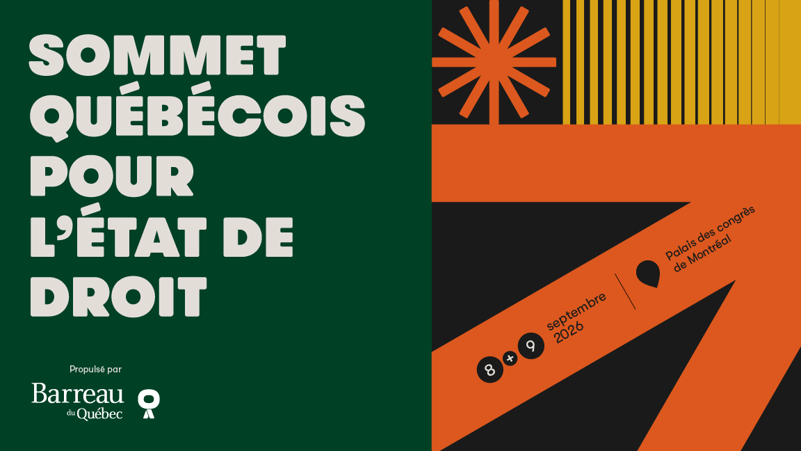 Sommet québécois pour l’état de droit