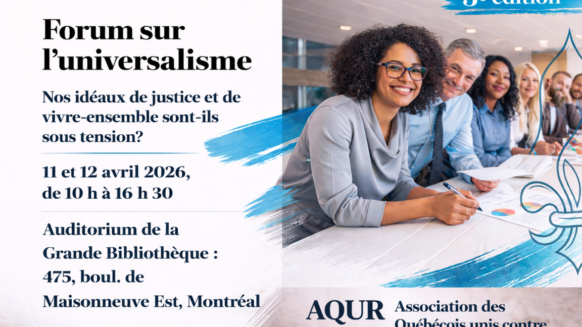 Forum sur l'universalisme | Nos idéaux de justice et de vivre-ensemble sont-ils sous tension?