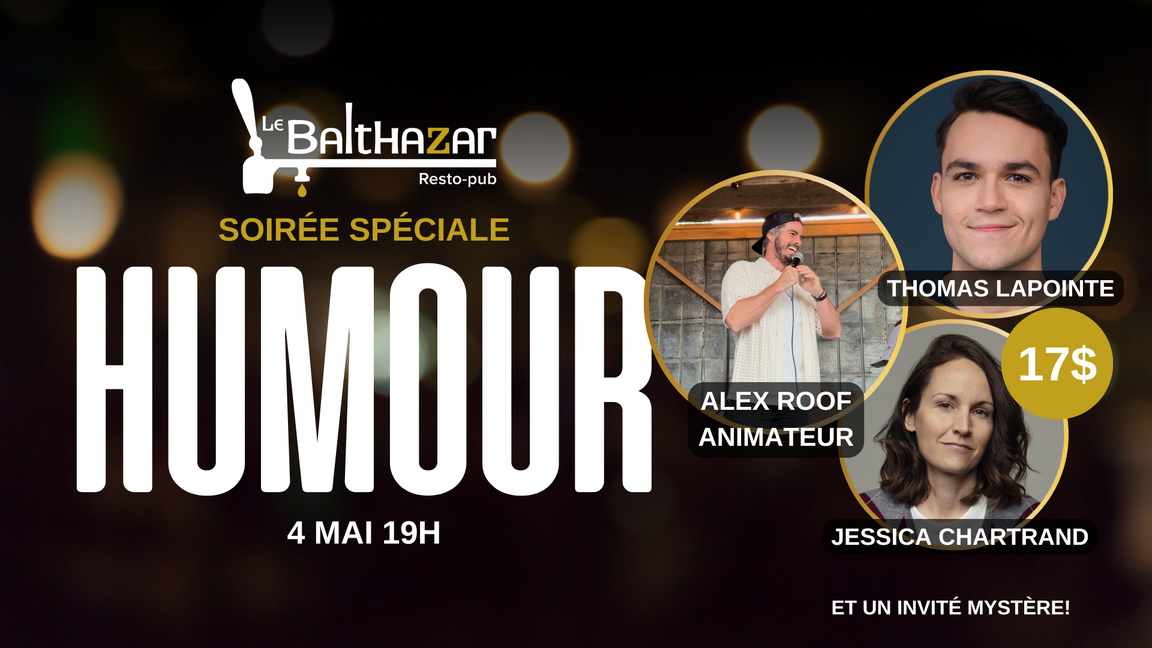 Soirée d'humour- Mai 2026