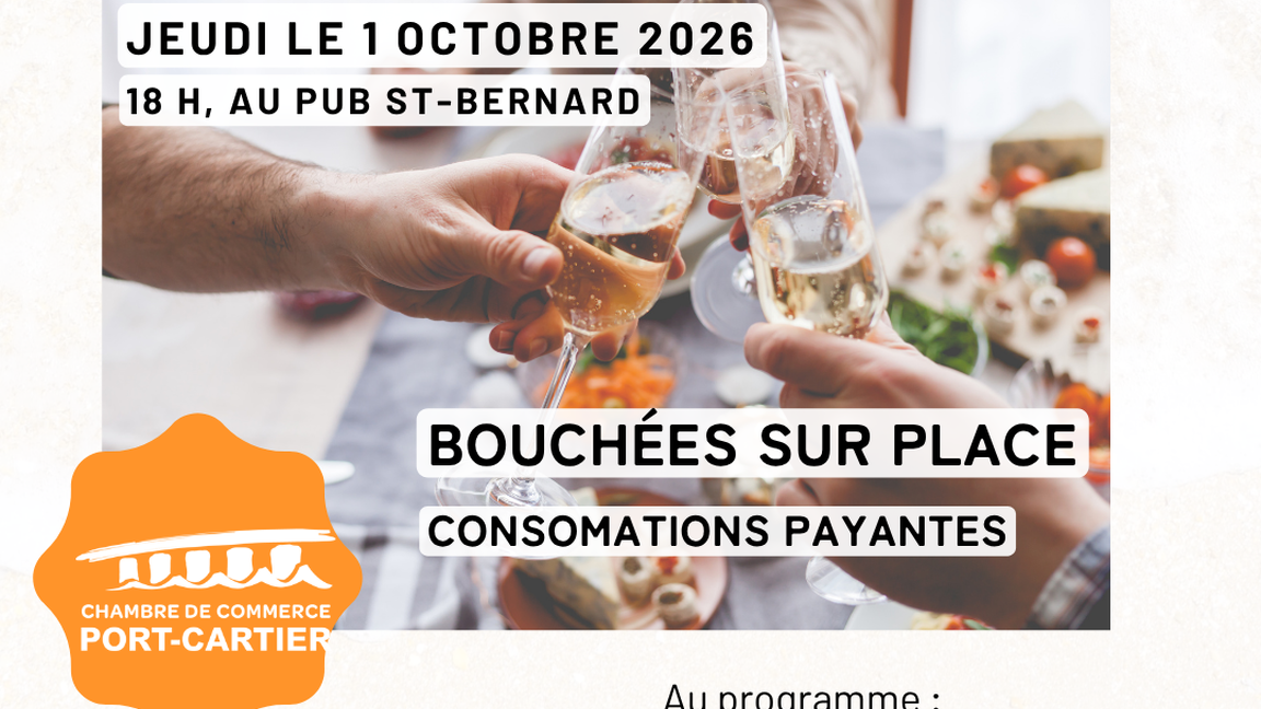 6 à 8 d'ouverture - Réseautage, vision & avantages
