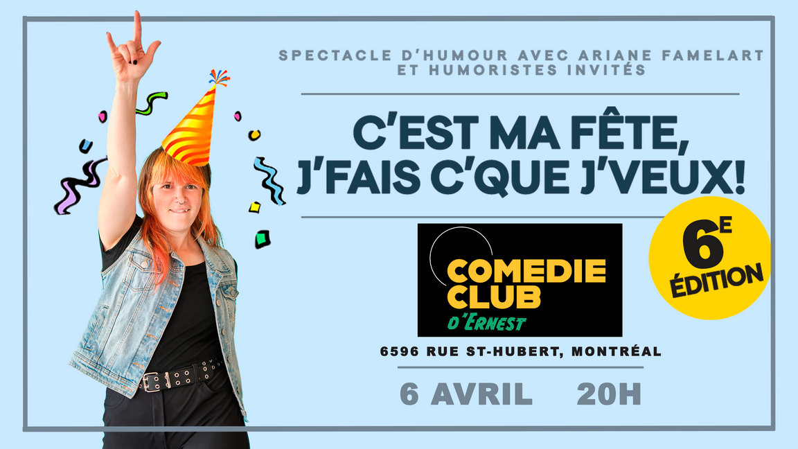 C'est ma fête - j'fais c'que j'veux