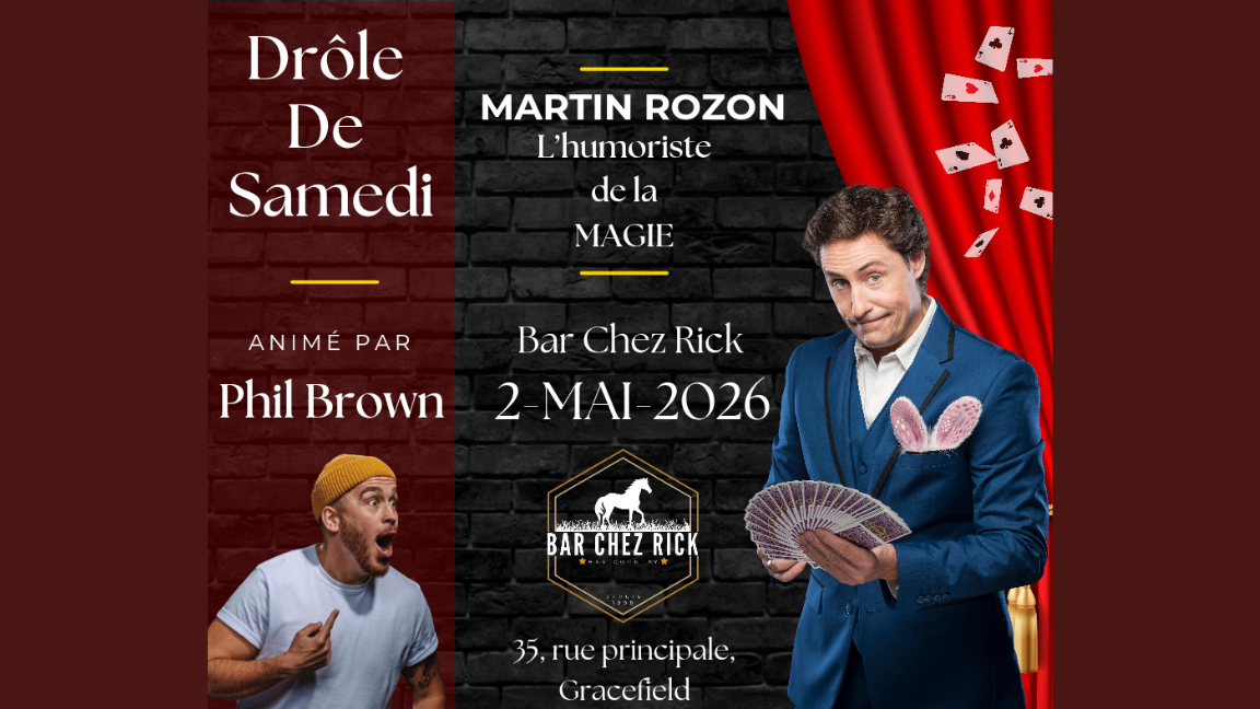 Drôle de samedi au bar chez Rick