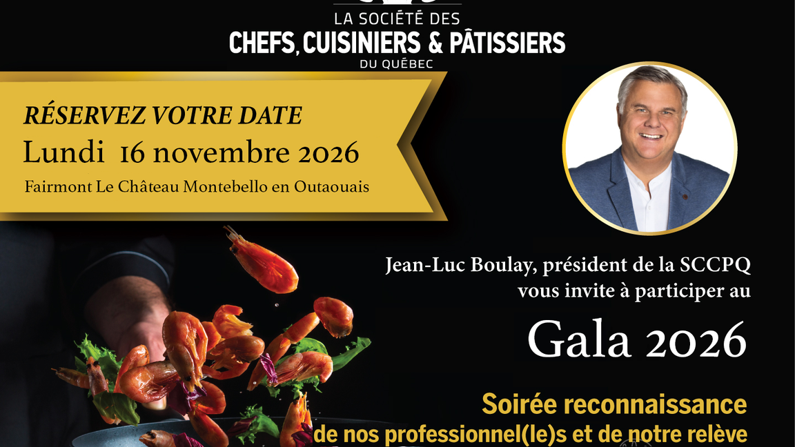 Gala de la présidence SCCPQ 2026