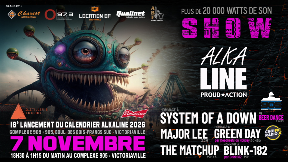Lancement du Calendrier Alkaline 2026