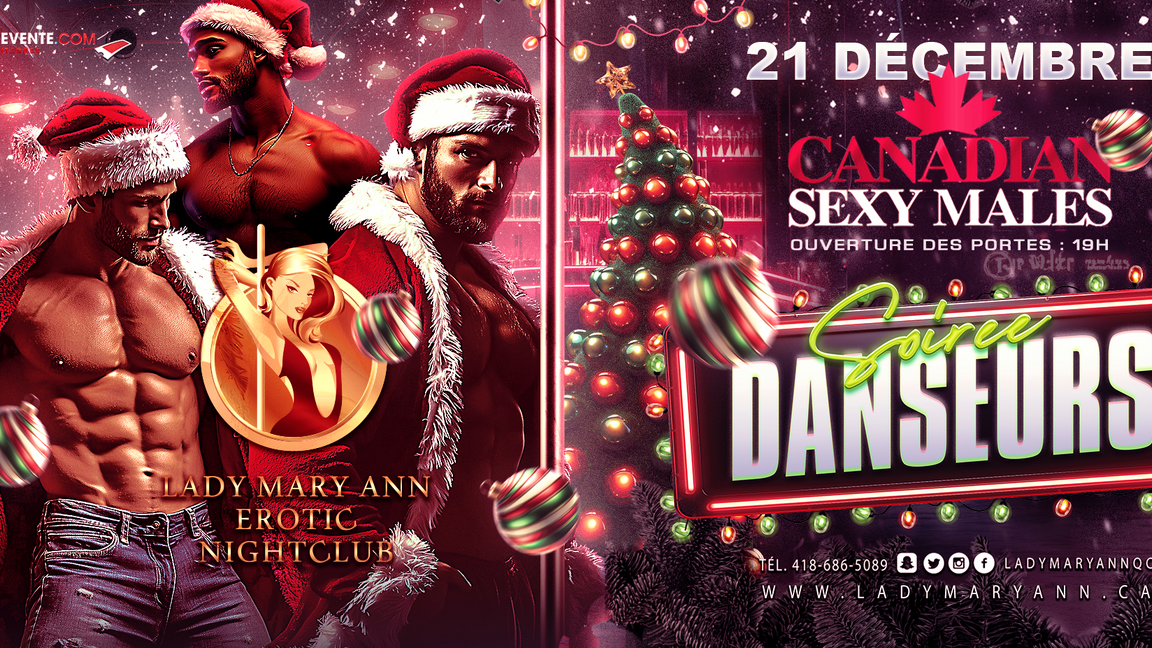 CANADIAN SEXY MALE PARTY DE NOEL 3