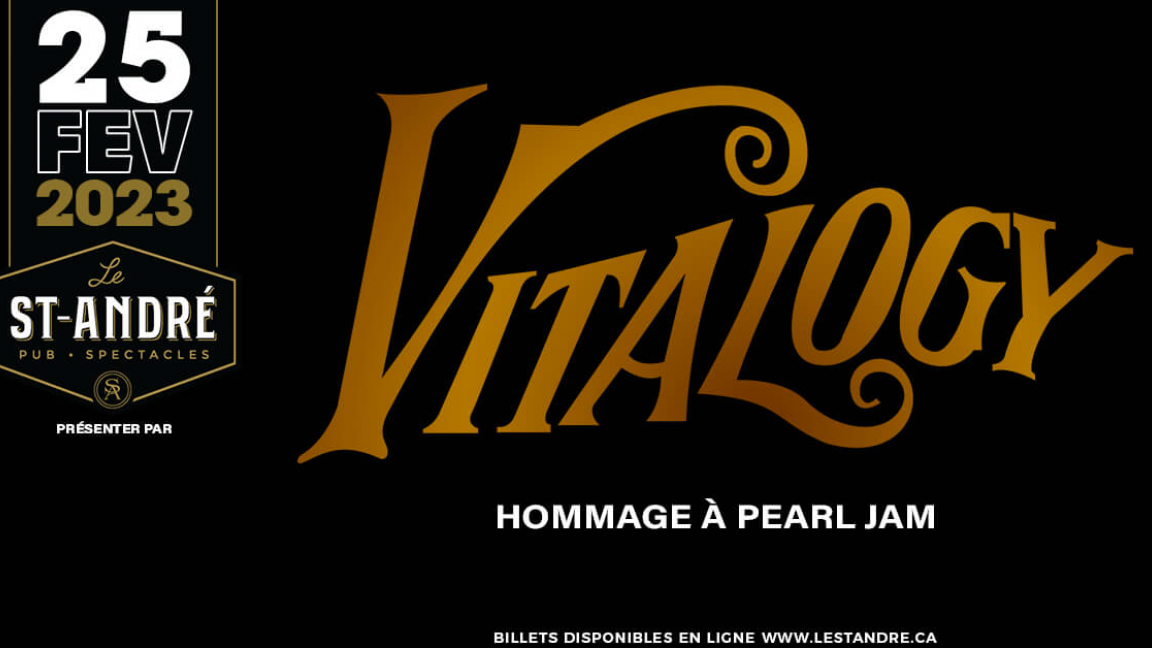 Métro Chénéville et Métro StAndré présentent Vitalogy Pearl Jam