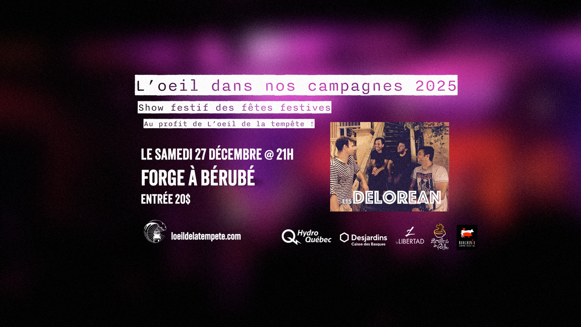 L'oeil dans nos campagnes 2025 - Avec Les Delorean!