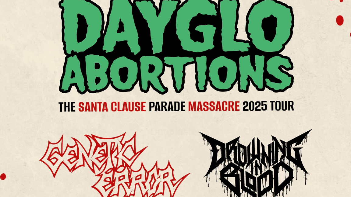 Dayglo Abortions x Genetic Error x Drowning In Blood