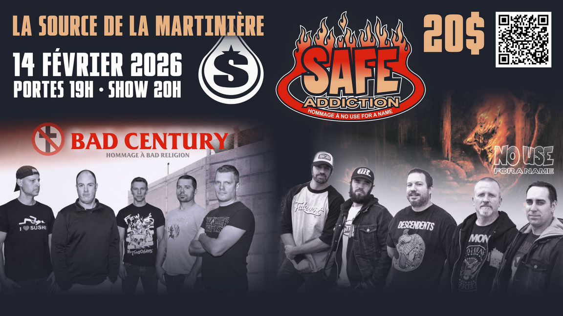 Bad Century - Hommage à Bad Religion X Safe Addiction - Hommage à No Use For A Name