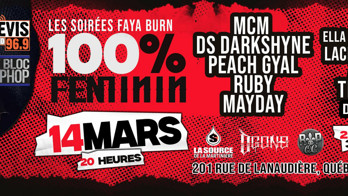 Les Soirées Faya Burn : 100% féminin