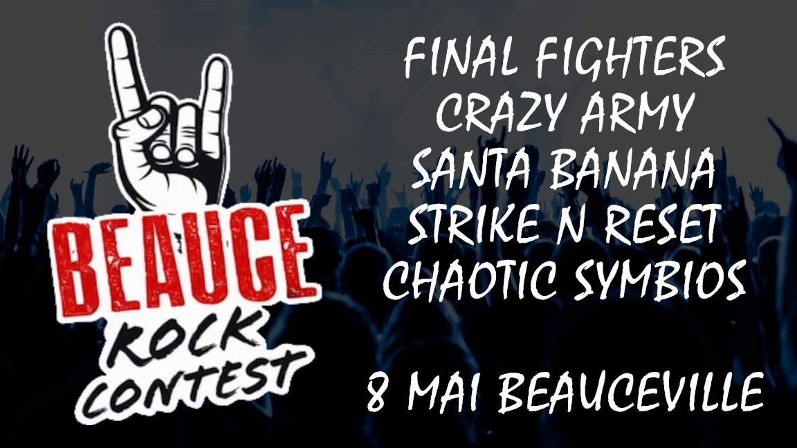 Beauce Rock Contest - 8 Mai