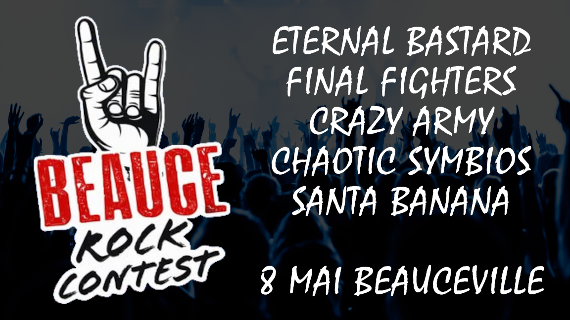 Beauce Rock Contest - 8 Mai