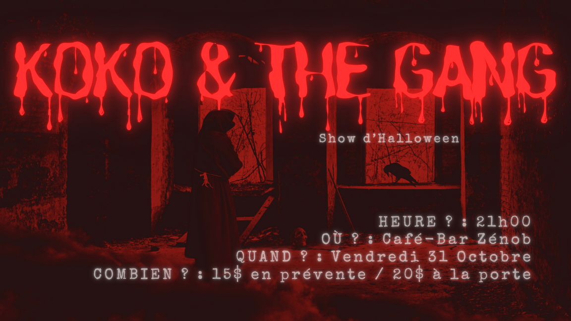 Koko & The Gang - Spécial Halloween 2025