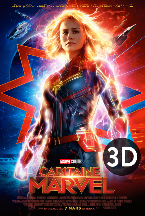 Capitaine Marvel 3D