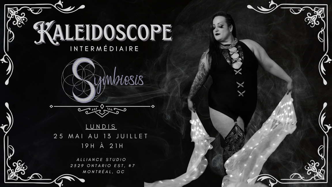 Kaleidoscope - Fan veils avec Sis Void