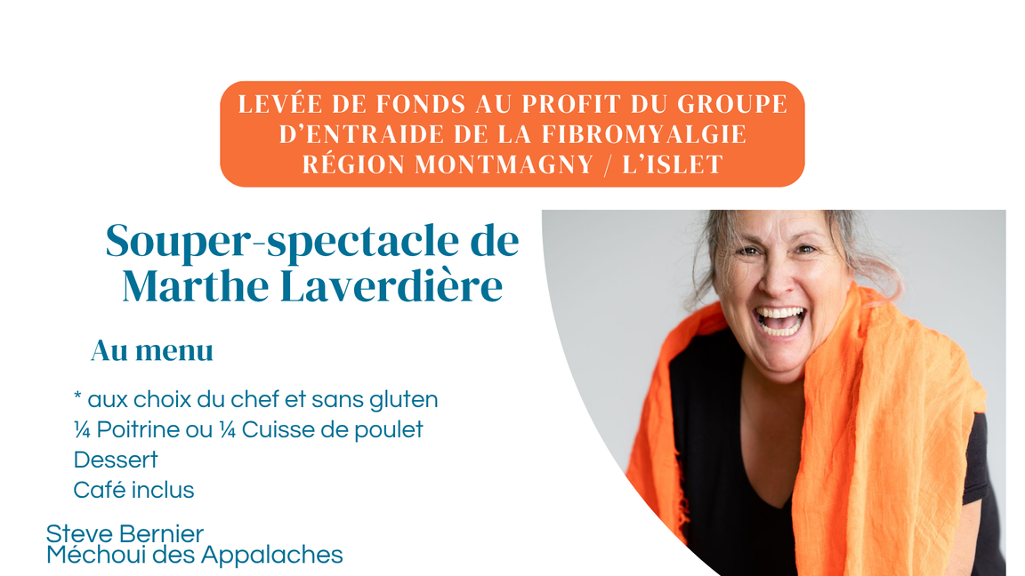 Souper spectacle de Marthe Laverdière