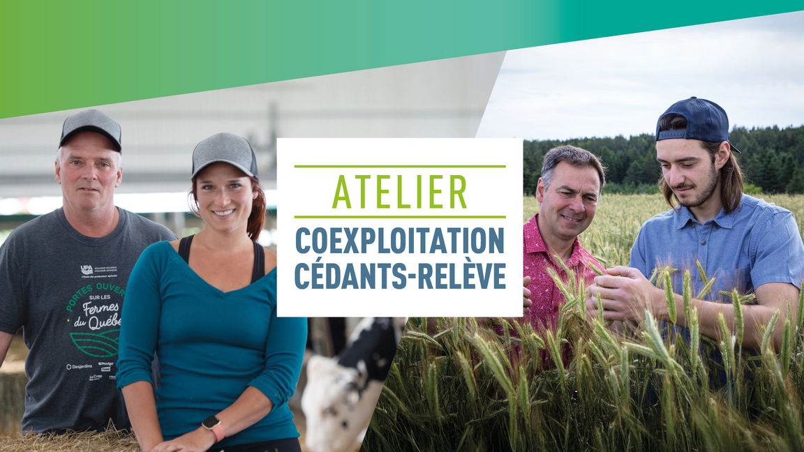 Atelier coexploitation cédants-relève - Laurentides