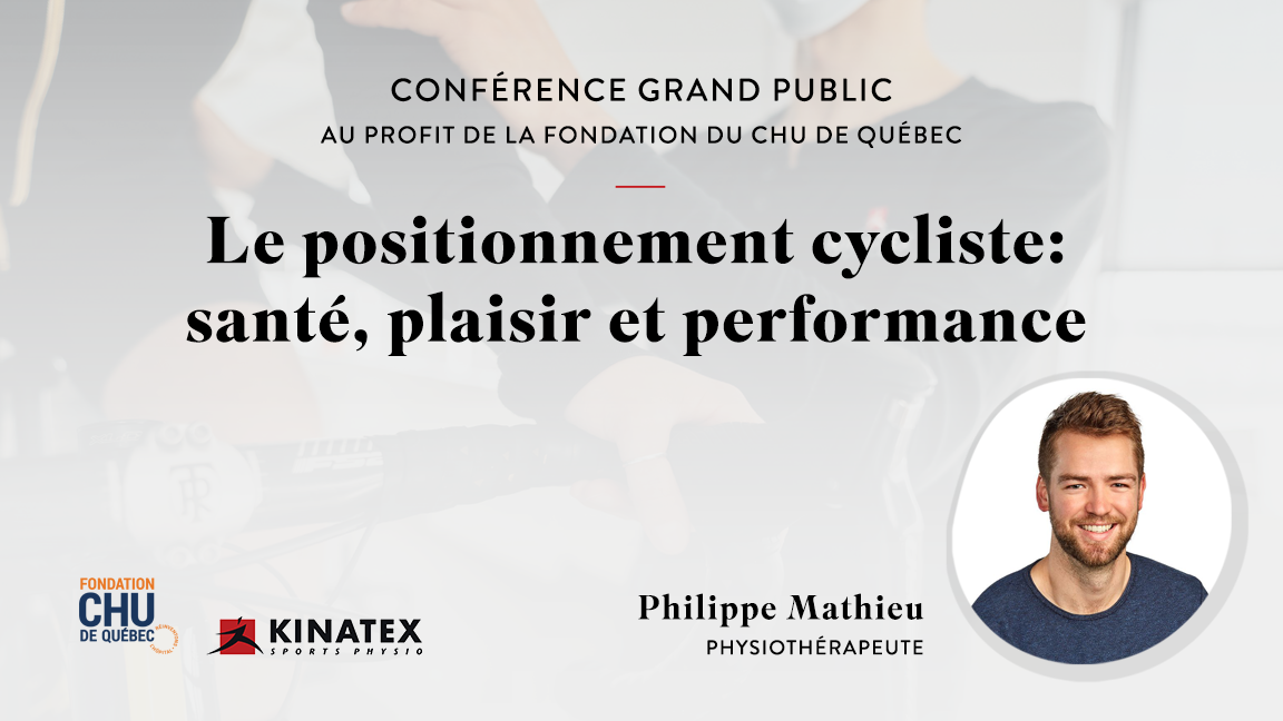 Le positionnement cycliste: santé, plaisir et performance