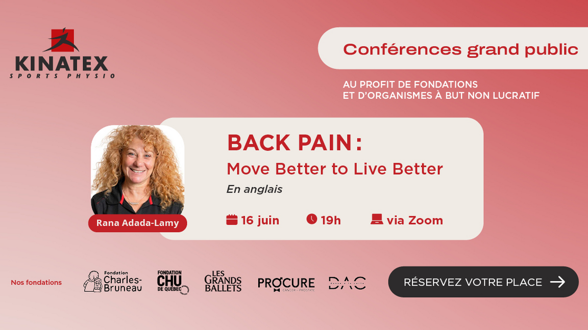 Back Pain: Move Better to Live Better