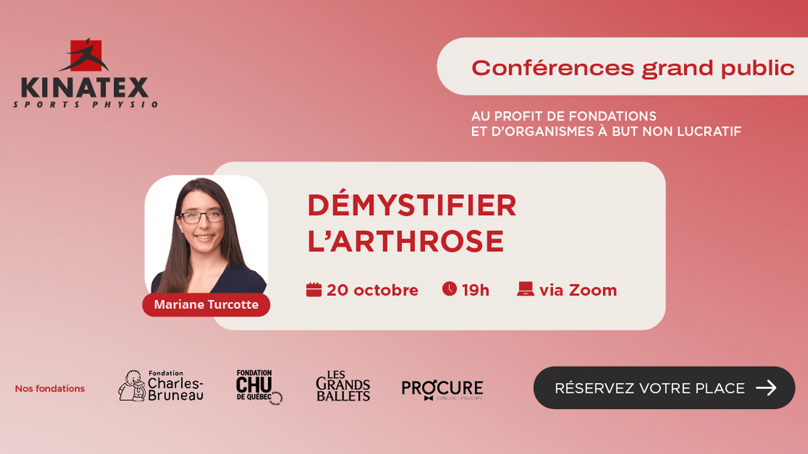 Démystifier l'arthrose