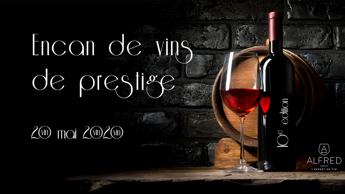 Encan de vins de prestige