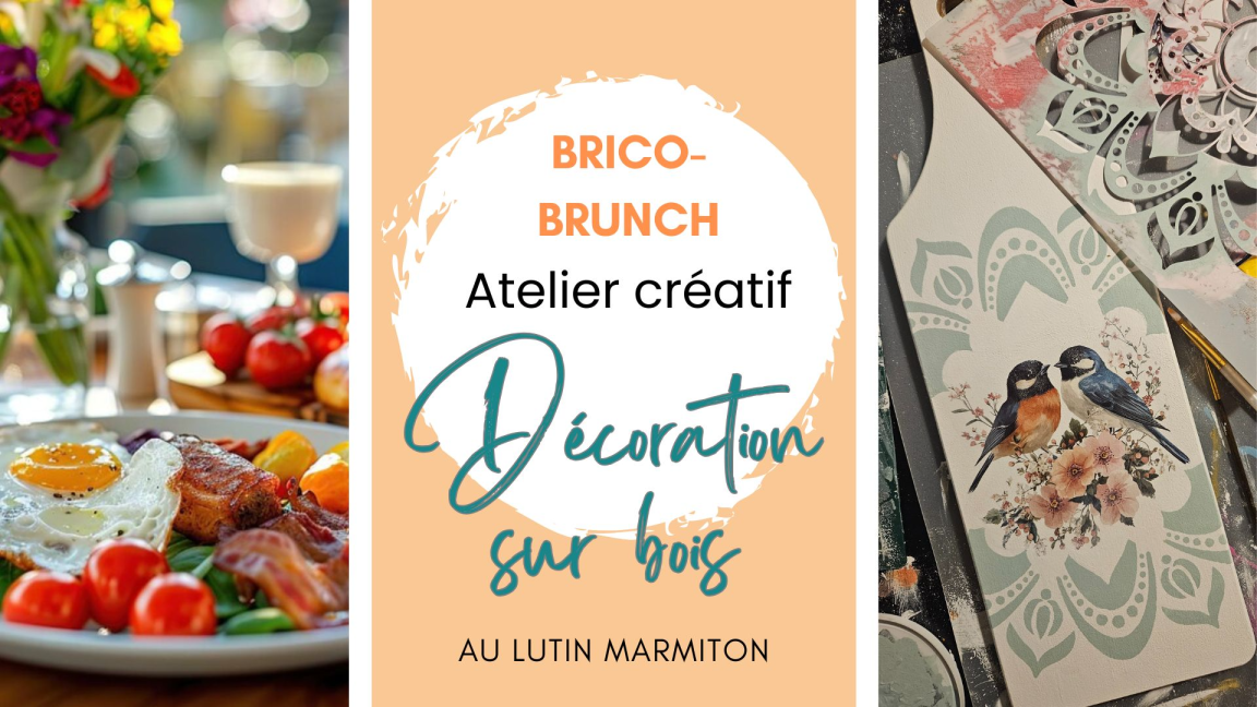 Brico-brunch déco sur bois