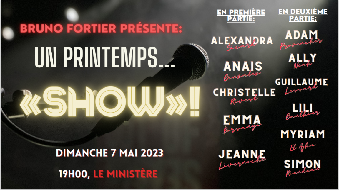UN PRINTEMPS "SHOW''
