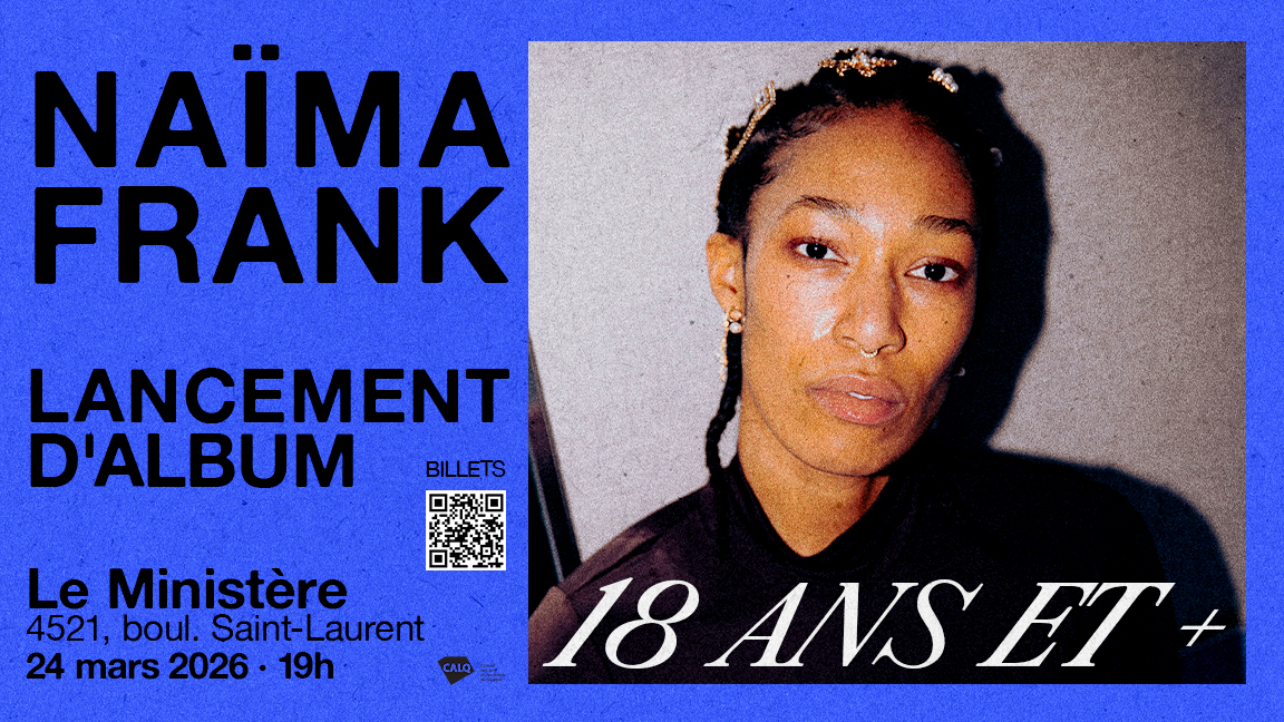 Naïma Frank | Lancement de l'album 18 ans et +
