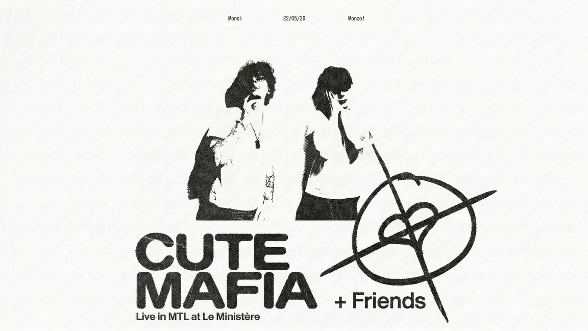MONSI & MONZO | LANCEMENT CUTEMAFIACLUB III